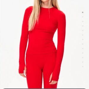 NWT KHY Long Sleeve Thumbhole Tee Size XS